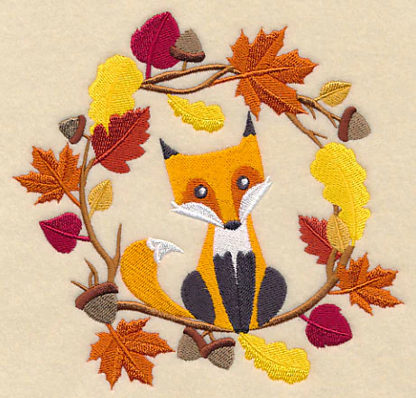 Wreathed in Autumn Fox - Image 3