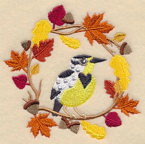 Wreathed in Autumn Meadowlark - Image 5