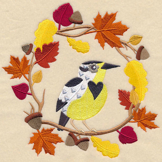 Wreathed in Autumn Meadowlark - Image 6