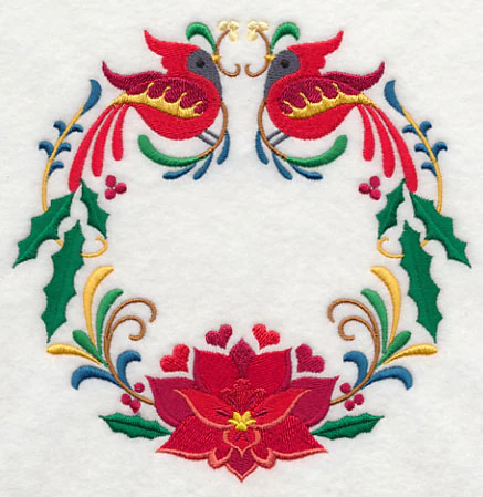 Wreathed in Christmas Cardinals - Image 3