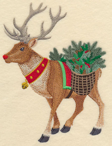 Wreathed in Christmas Smiles - Rudolph - Image 2