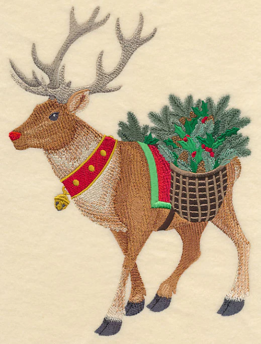 Wreathed in Christmas Smiles - Rudolph - Image 4