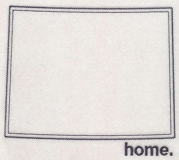 Wyoming Outline (Vintage)