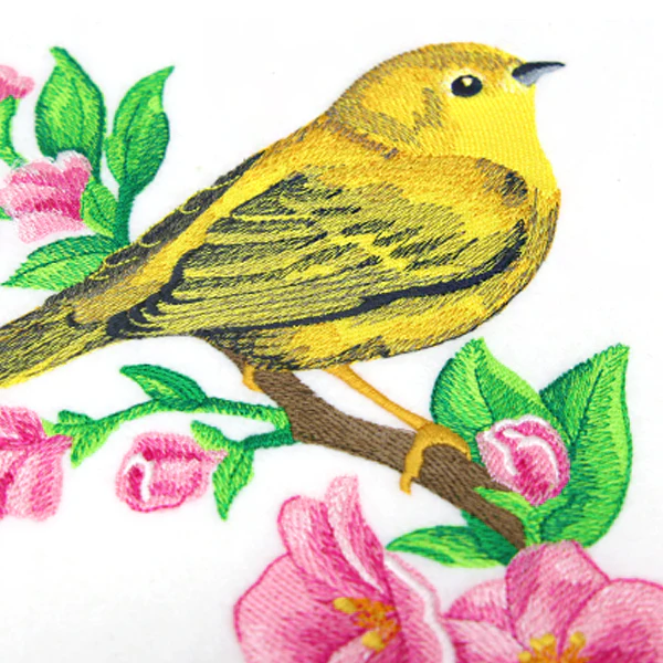 Yellow Warbler in Watercolor - Image 4