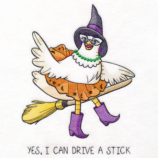 Yes I Can Drive a Stick Chicken - Image 4