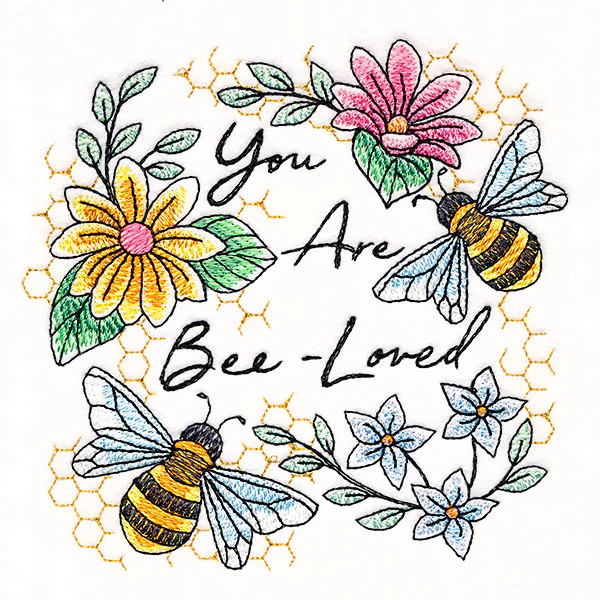 You Are Bee-loved Wreath - Image 7