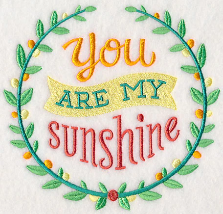 You Are My Sunshine Wreath - Image 3