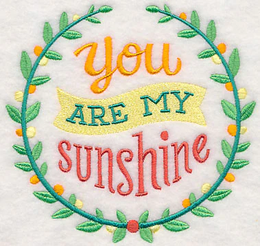 You Are My Sunshine Wreath - Image 4