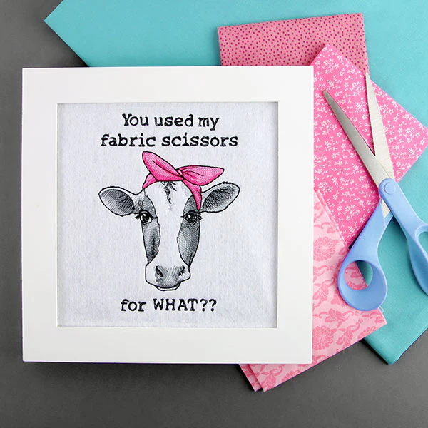 You Used My Fabric Scissors for What Cow - Image 7