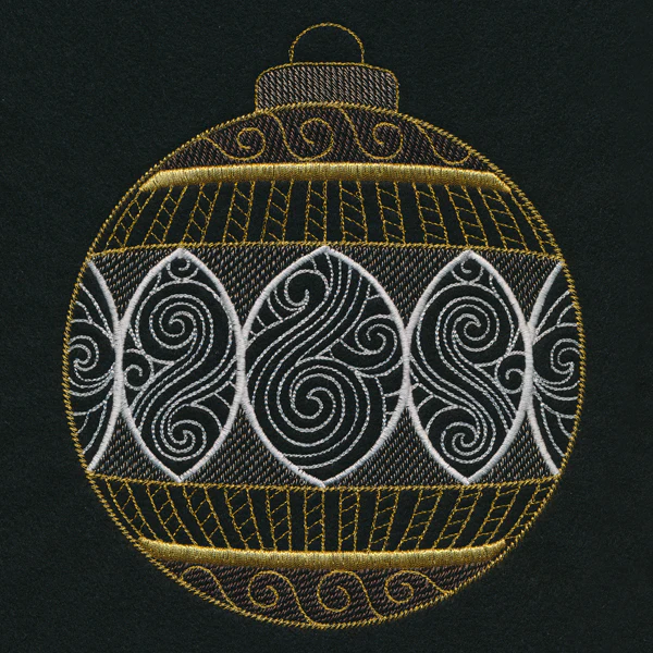 Yuletide Glamour Ornament - Image 6
