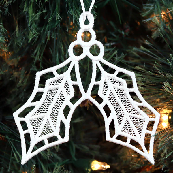 Yuletide Treasures - Holly (Lace) - Image 10