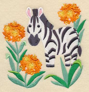 Zebra and Clivia - Image 4