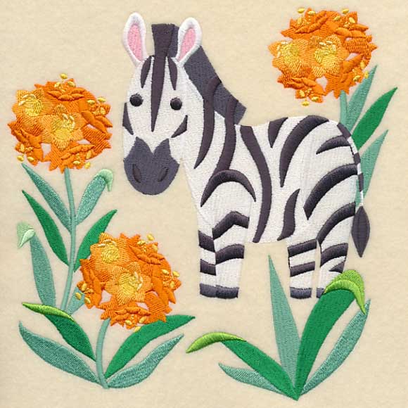 Zebra and Clivia - Image 6